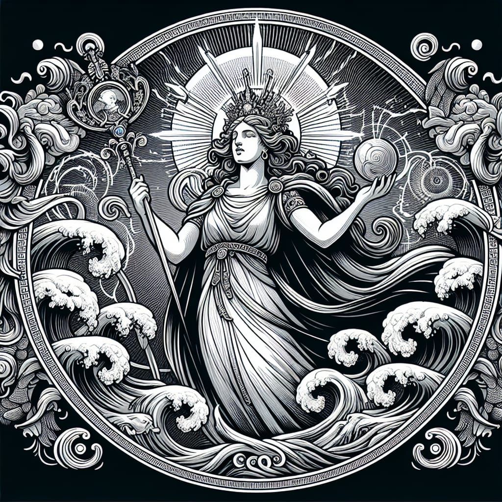 Tethys daughter of Uranus and Gaia, a sister and wife of the...