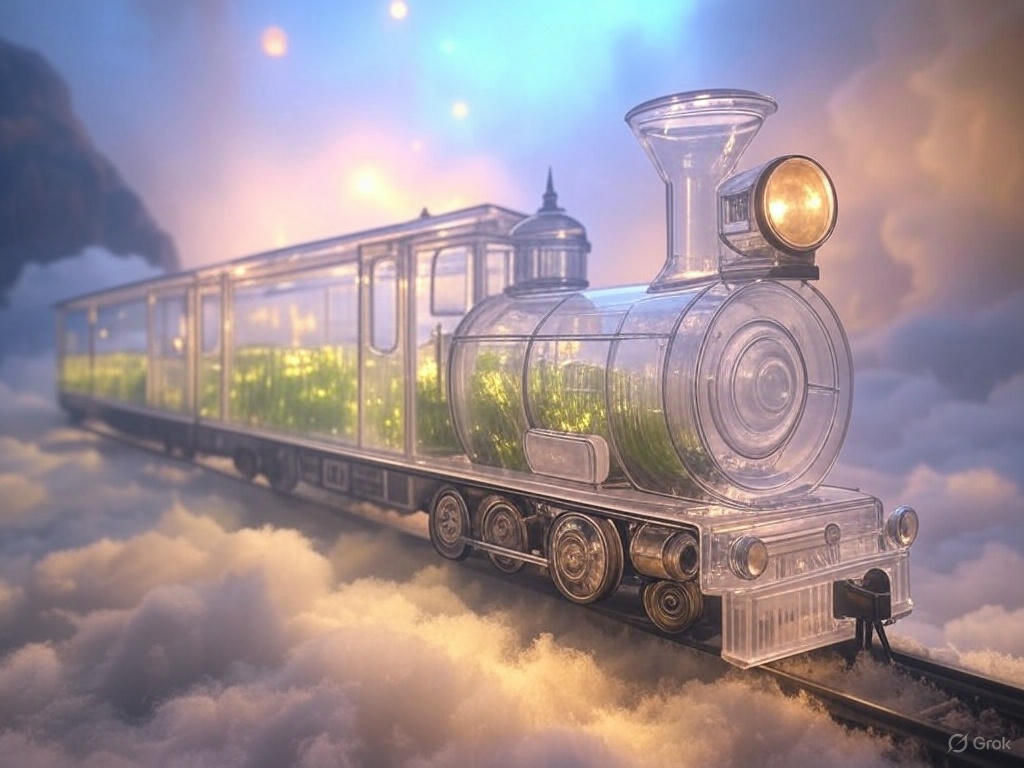 🌌 The Luminous Fantasy Train 🌊