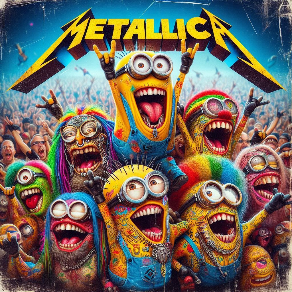 Minions goes heavy metal