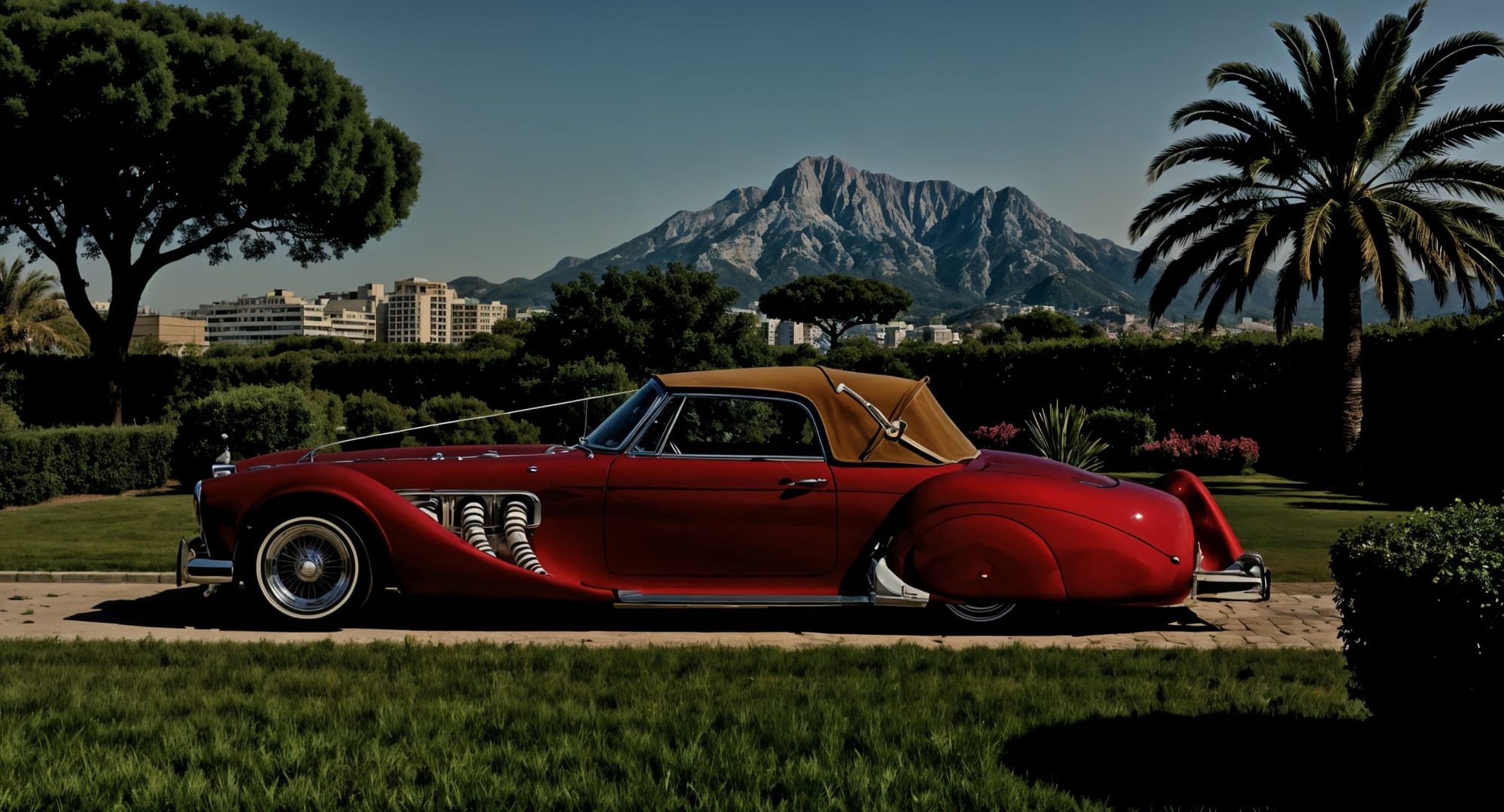1950 Mercedes Benz 770 Convertible Saoutchik surbaissée