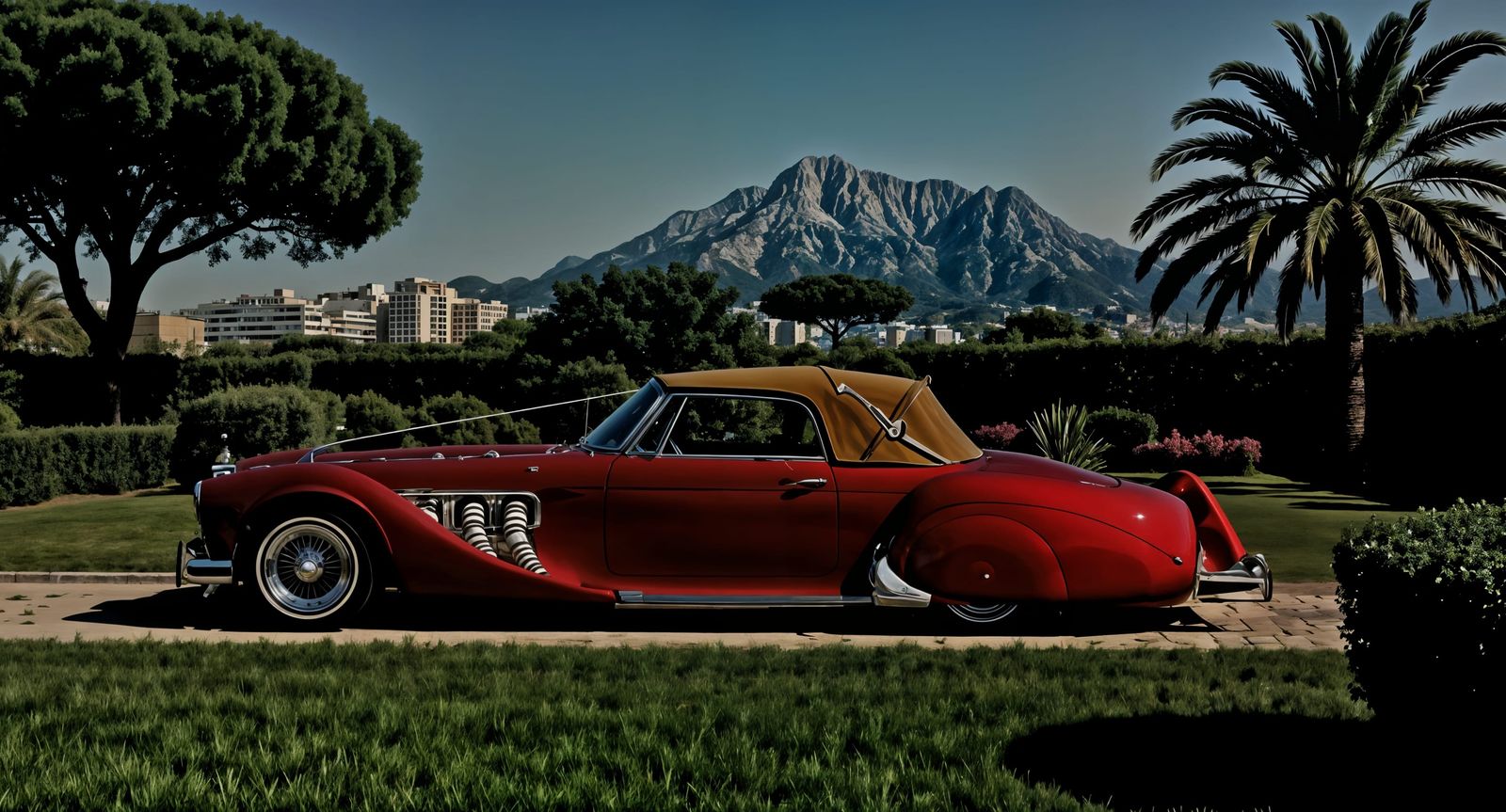 1950 Mercedes Benz 770 Convertible Saoutchik surbaissée