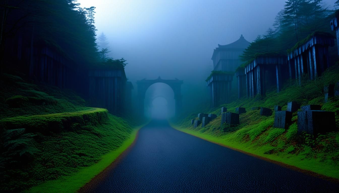 photo; gothic, eldritch horror; landscape, Ravenloft, haunte...