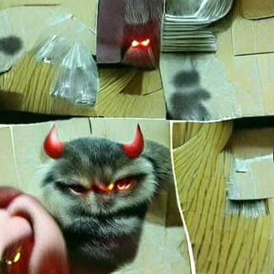 Evil cat
