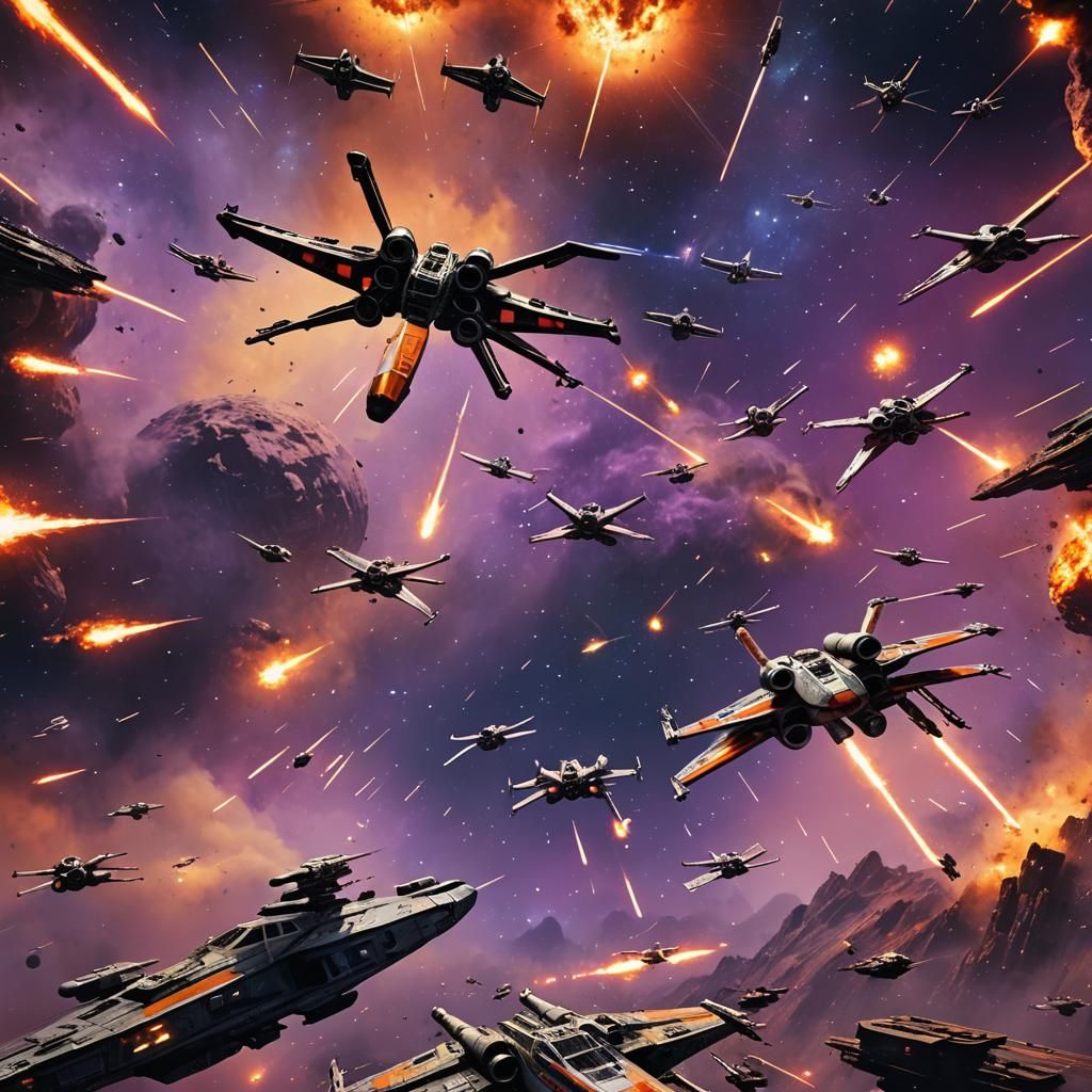 Deathstarxwingfighterssquadron