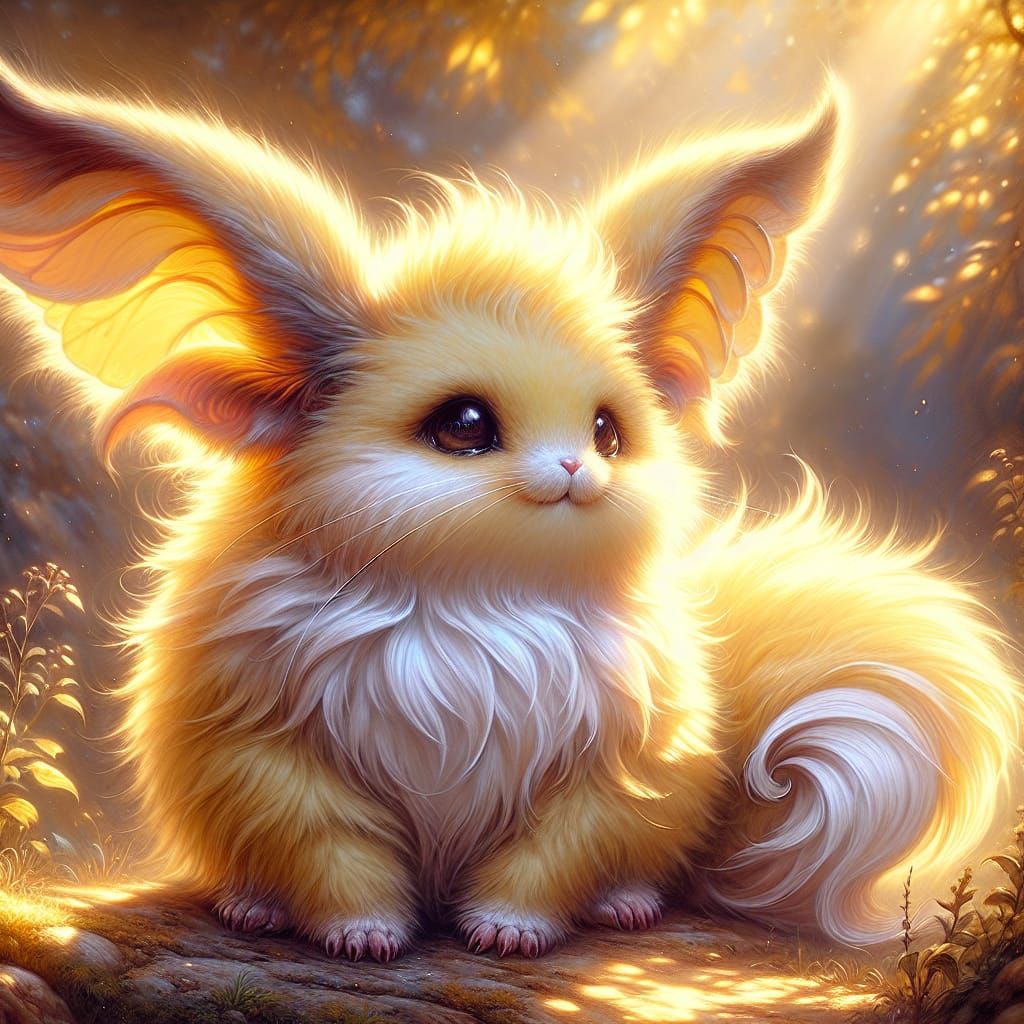disney adorable fluffy pikachu pokemon, natural lighting, light-focused, Breathtaking Fantasycore Artwork ...  by @Spearmint
