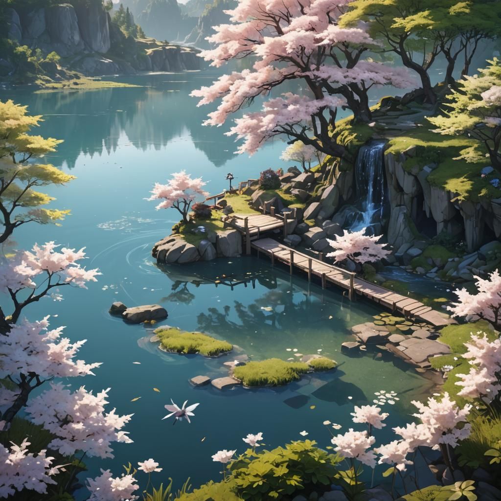 magical lake