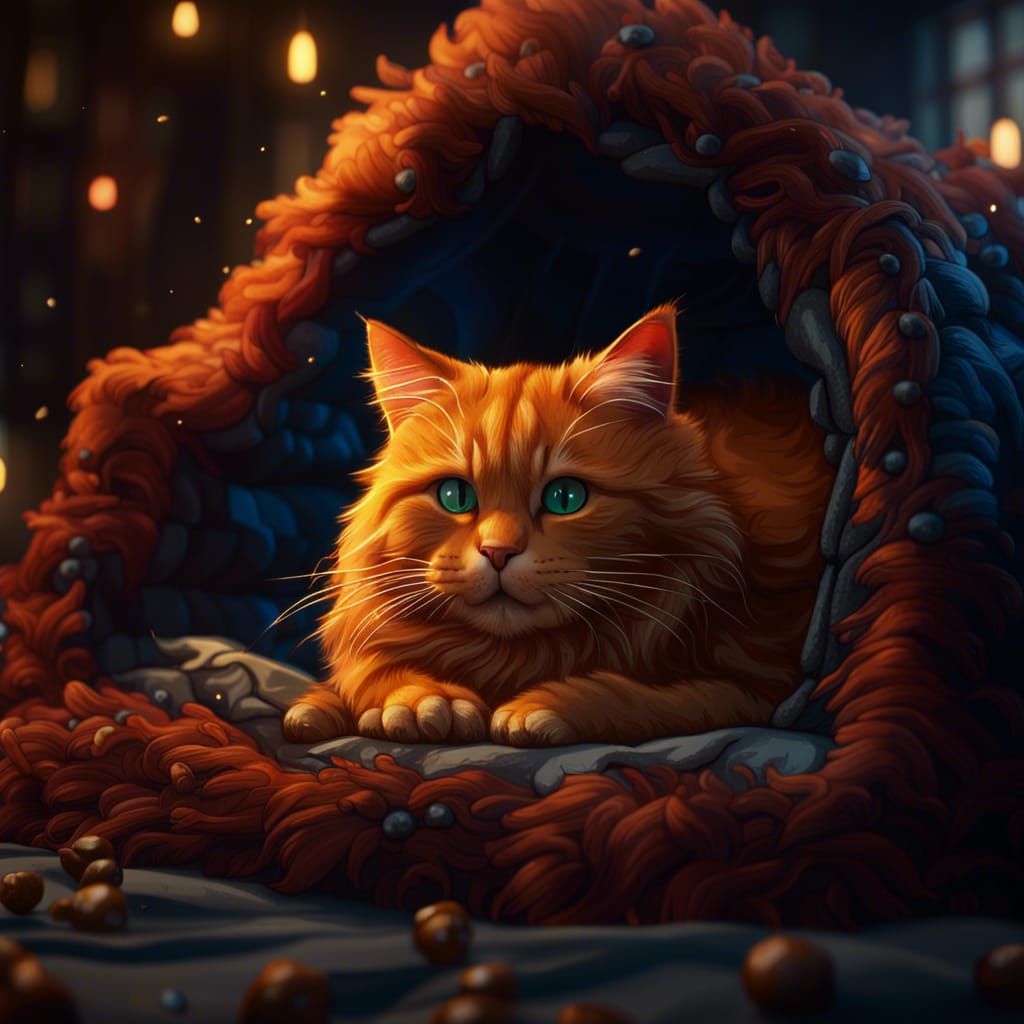 Fluffy Cat