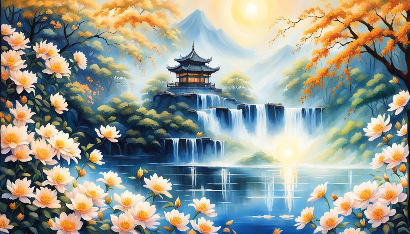 Li Qinzhao: A Spring of Plum Blossom 
A Sorrow of Separation   by @Etha