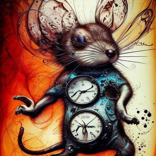 Mr. Punctuality - AI Generated Artwork - NightCafe Creator