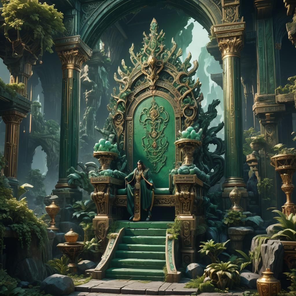 Jade throne