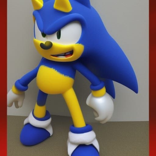 Super Sonic - AI Generated Artwork - NightCafe Creator