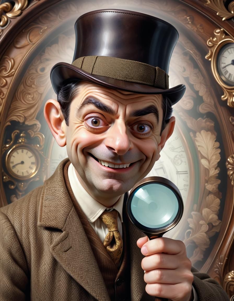 Sir Beanalot: The clumsiest detective in London.