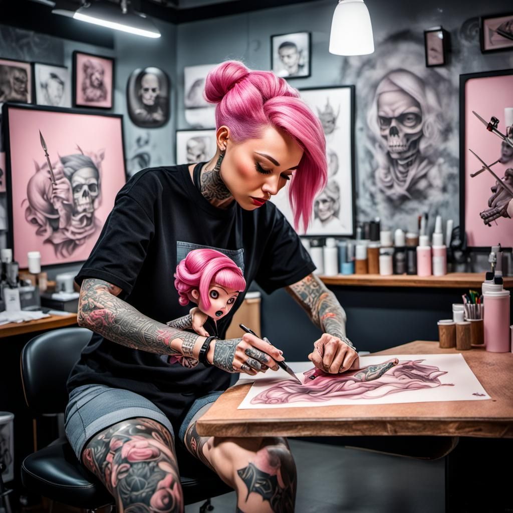 Tattoos ( Creating new Tattoos)  by @Wasgij