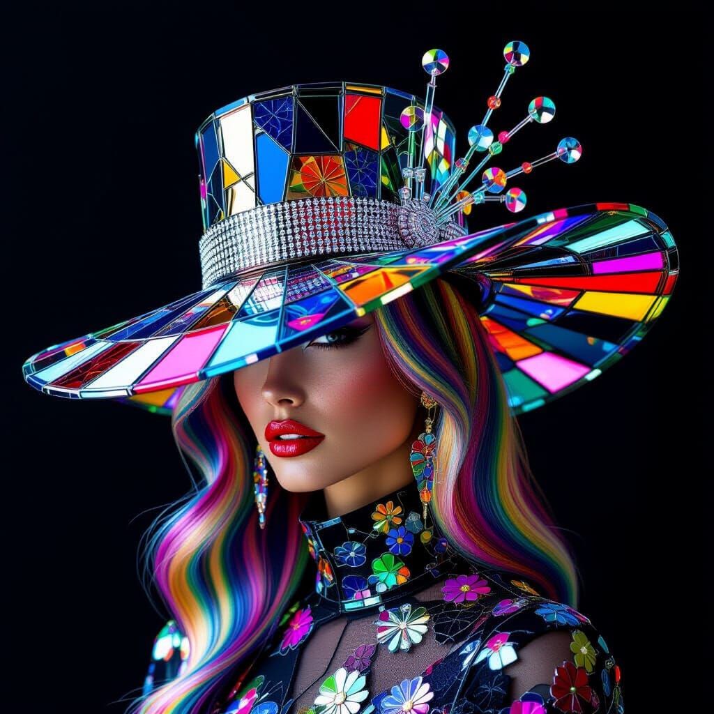 The Glass Hat  by @Maz