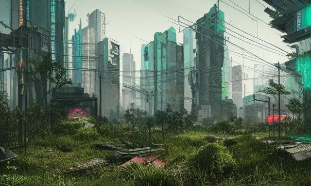 abandoned city
