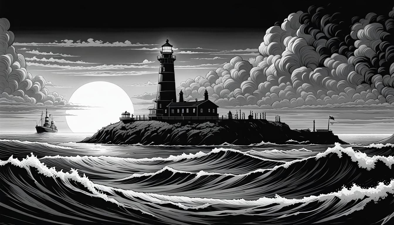 The old lighthouse leads the way