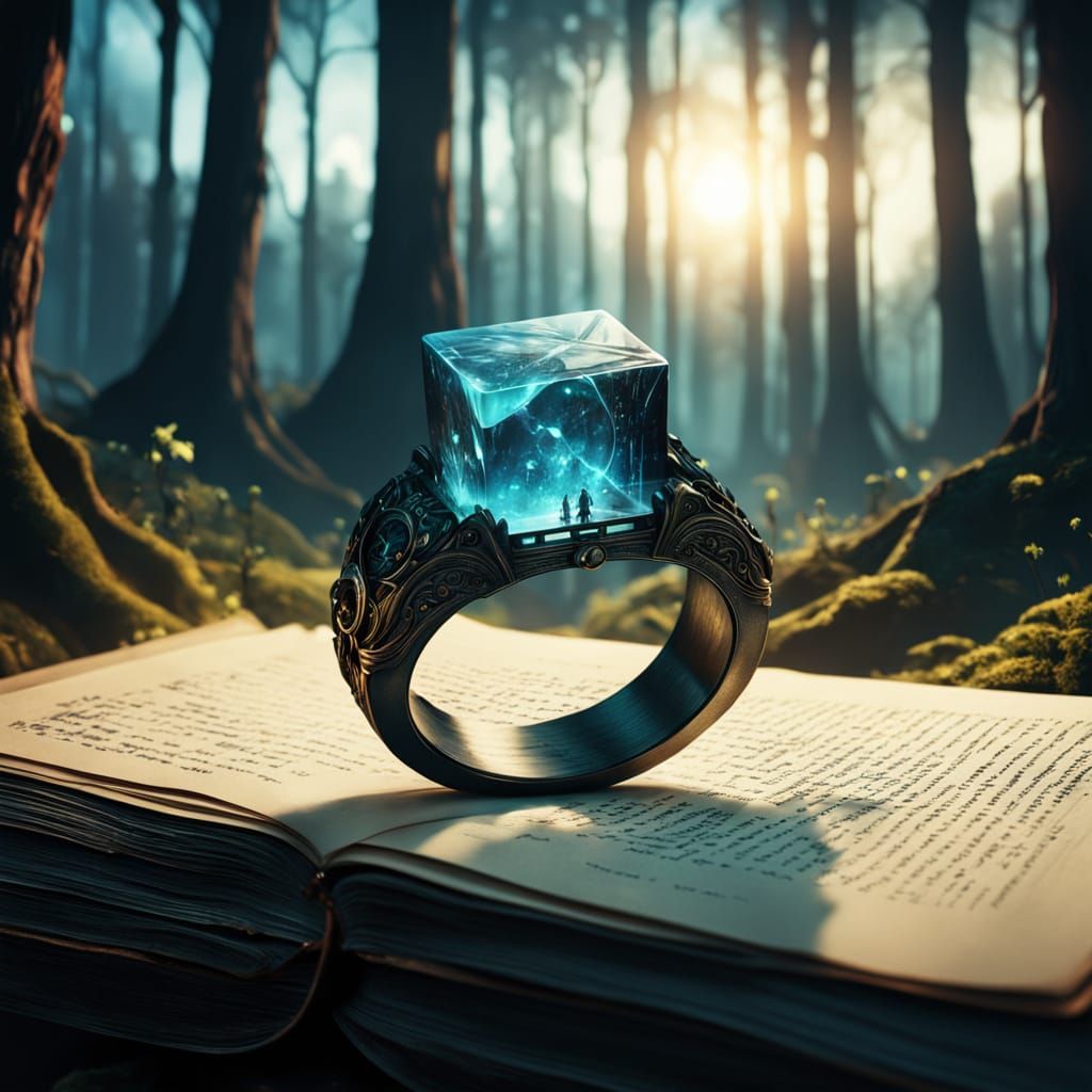 Two People Imprisoned in Magical Ring Cube  by @undefined