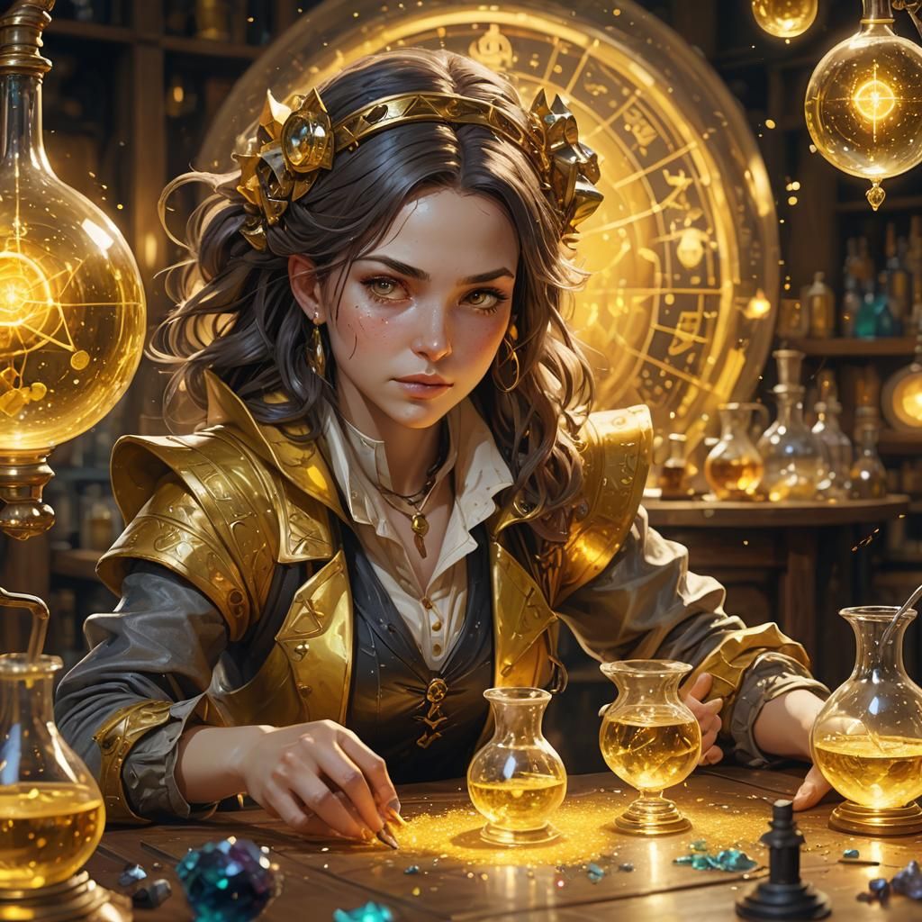 Lady Alchemist  by @JFT97