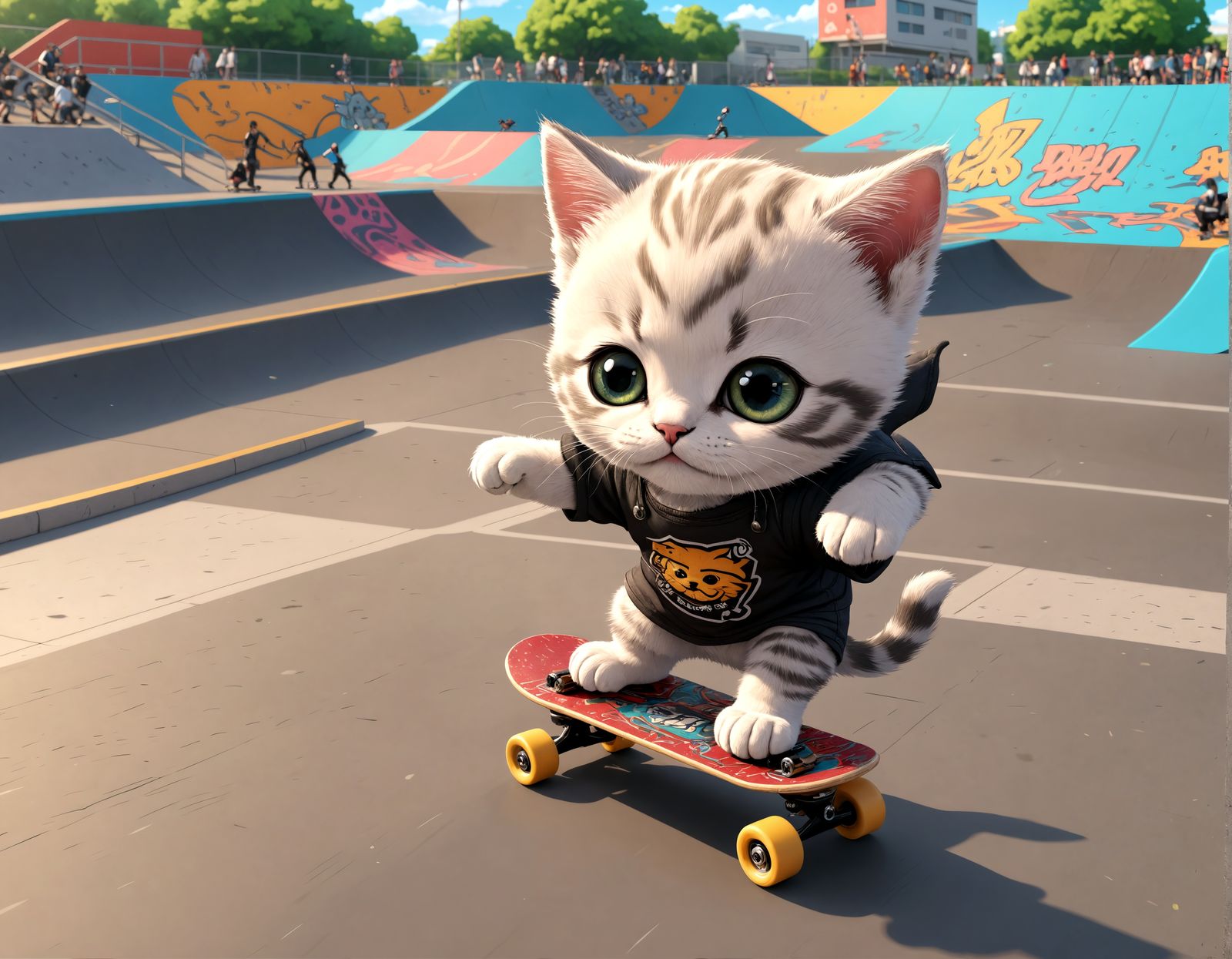 Skater Kittie