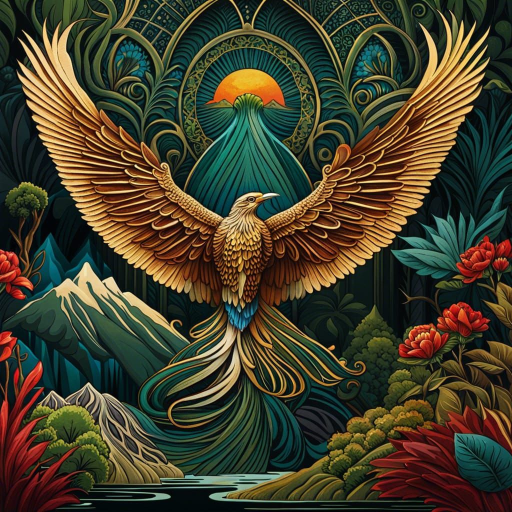 Quetzalcoatl  by @FoxFae