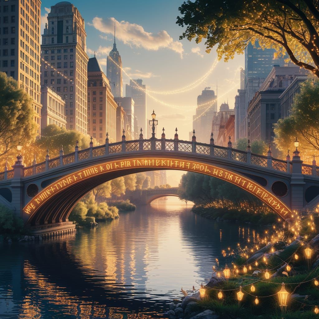 Bridge Connecting The Magical World To The Everyday World  by @Chloe