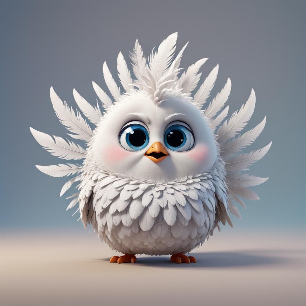 chubby blob of feathers