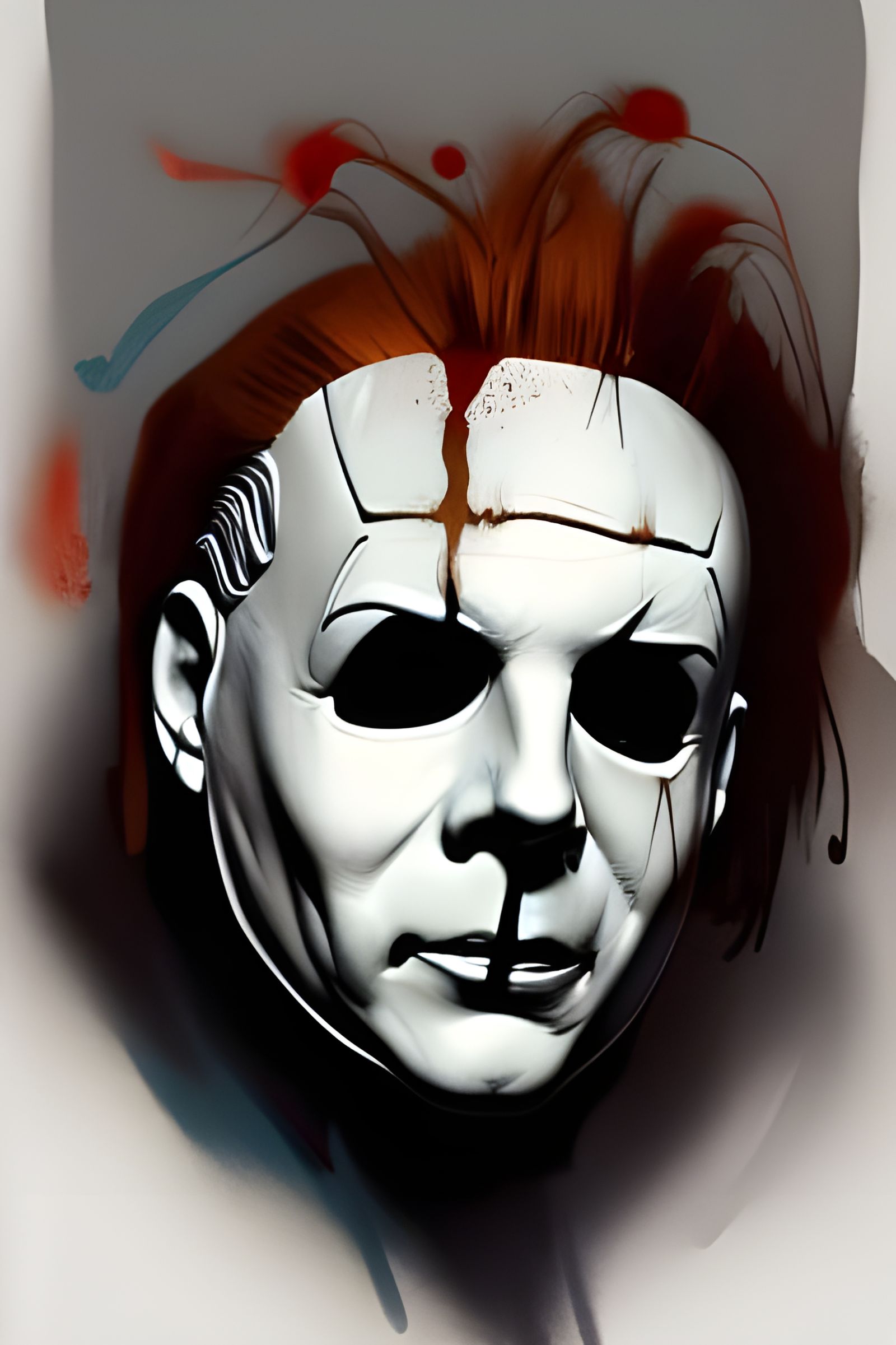 Halloween Michael Myers - AI Generated Artwork - NightCafe Creator