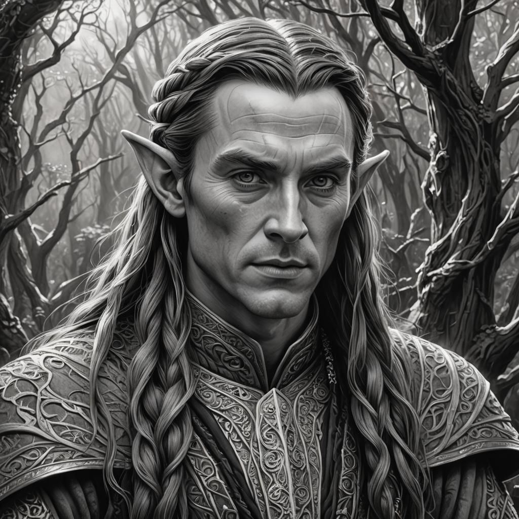 Elrond ~ Lord of Rivendell - AI Generated Artwork - NightCafe Creator