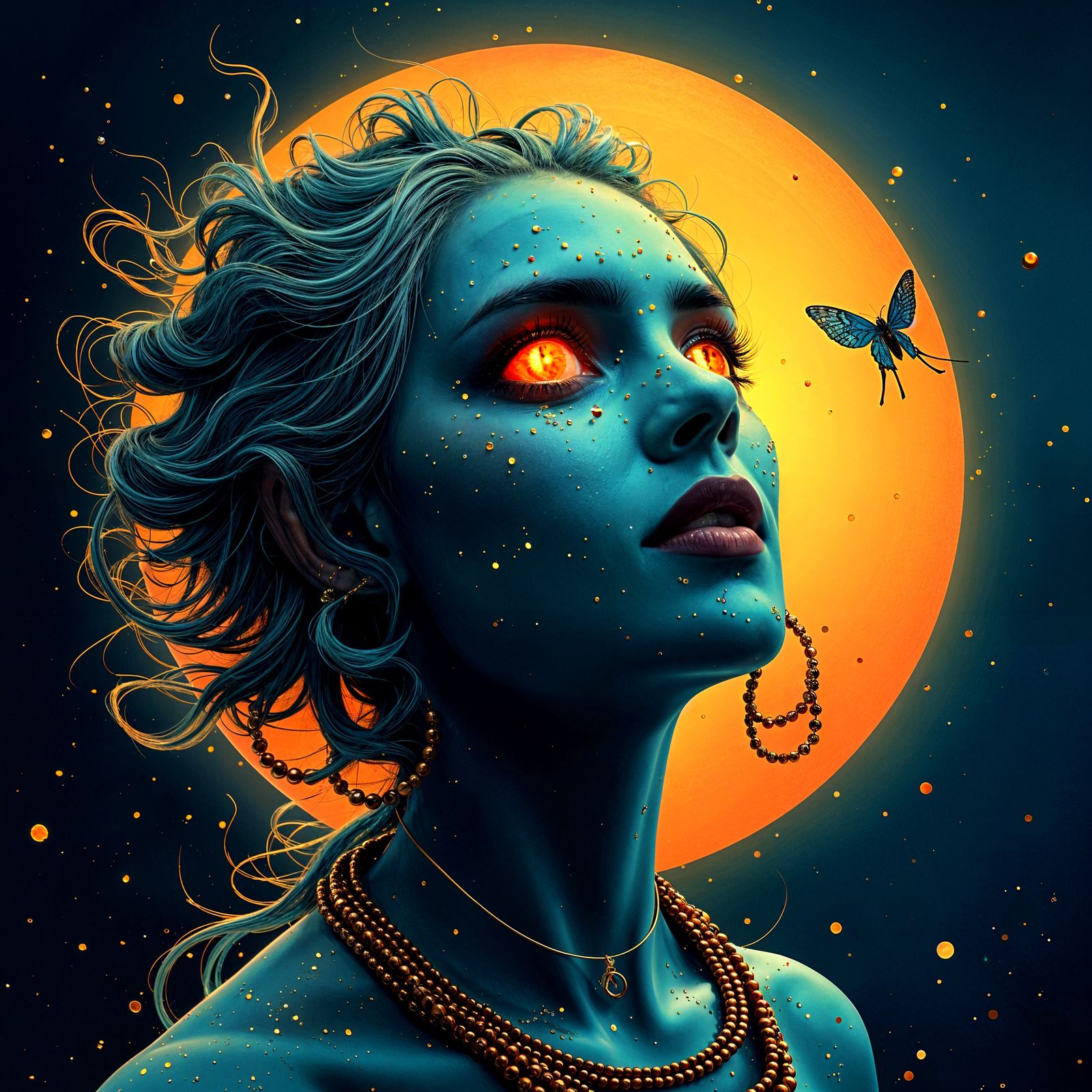 Only In The Blue Night