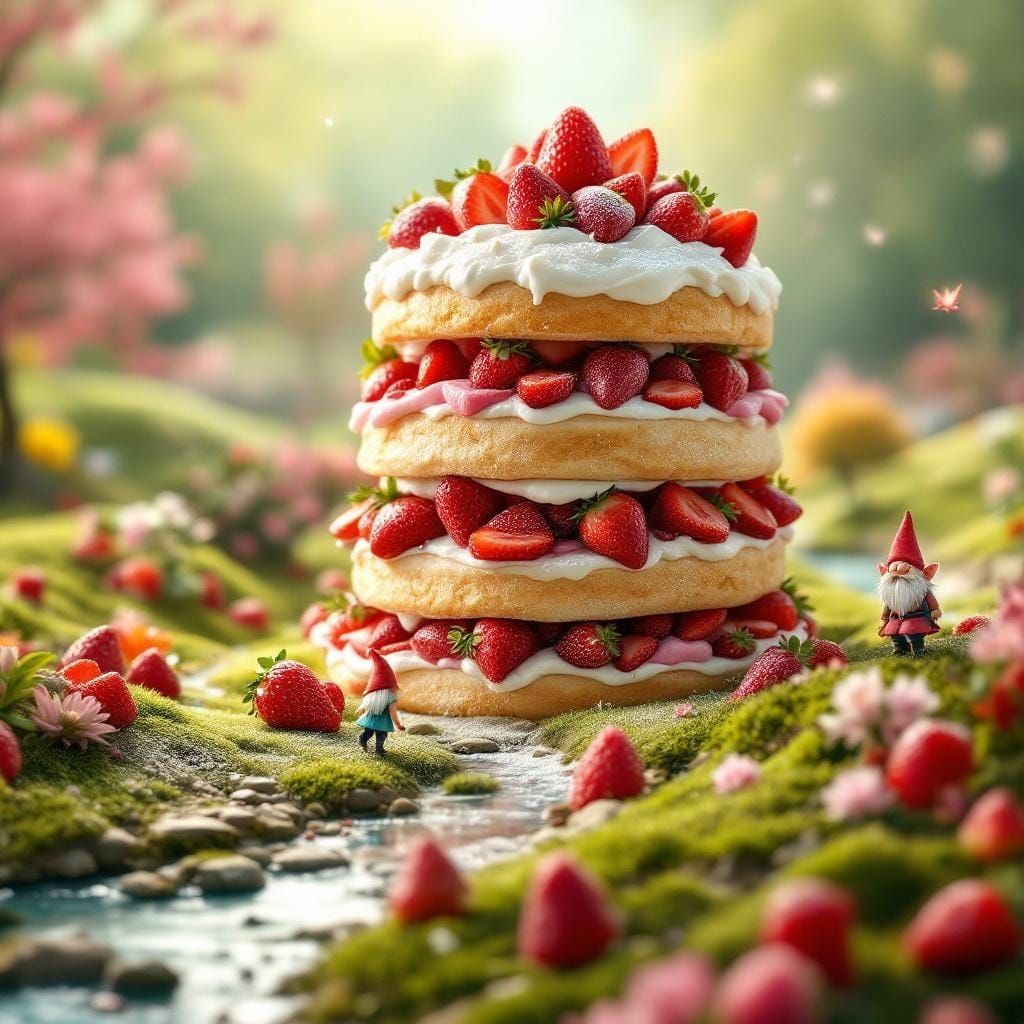 Strawberry Shortcake  by @Wolfkazzy