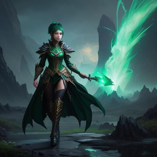woman Emerald