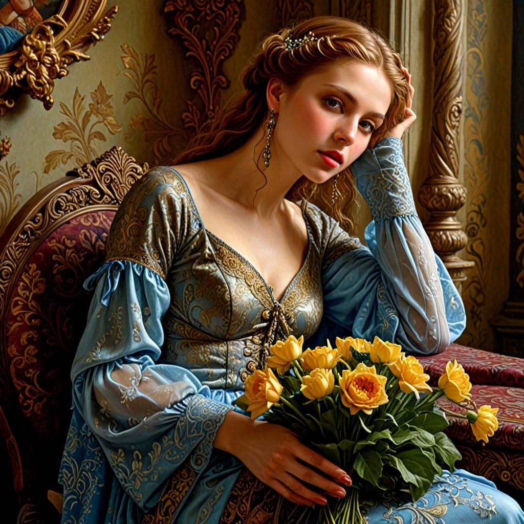 Timeless Women of Elegance in Vibrant Color