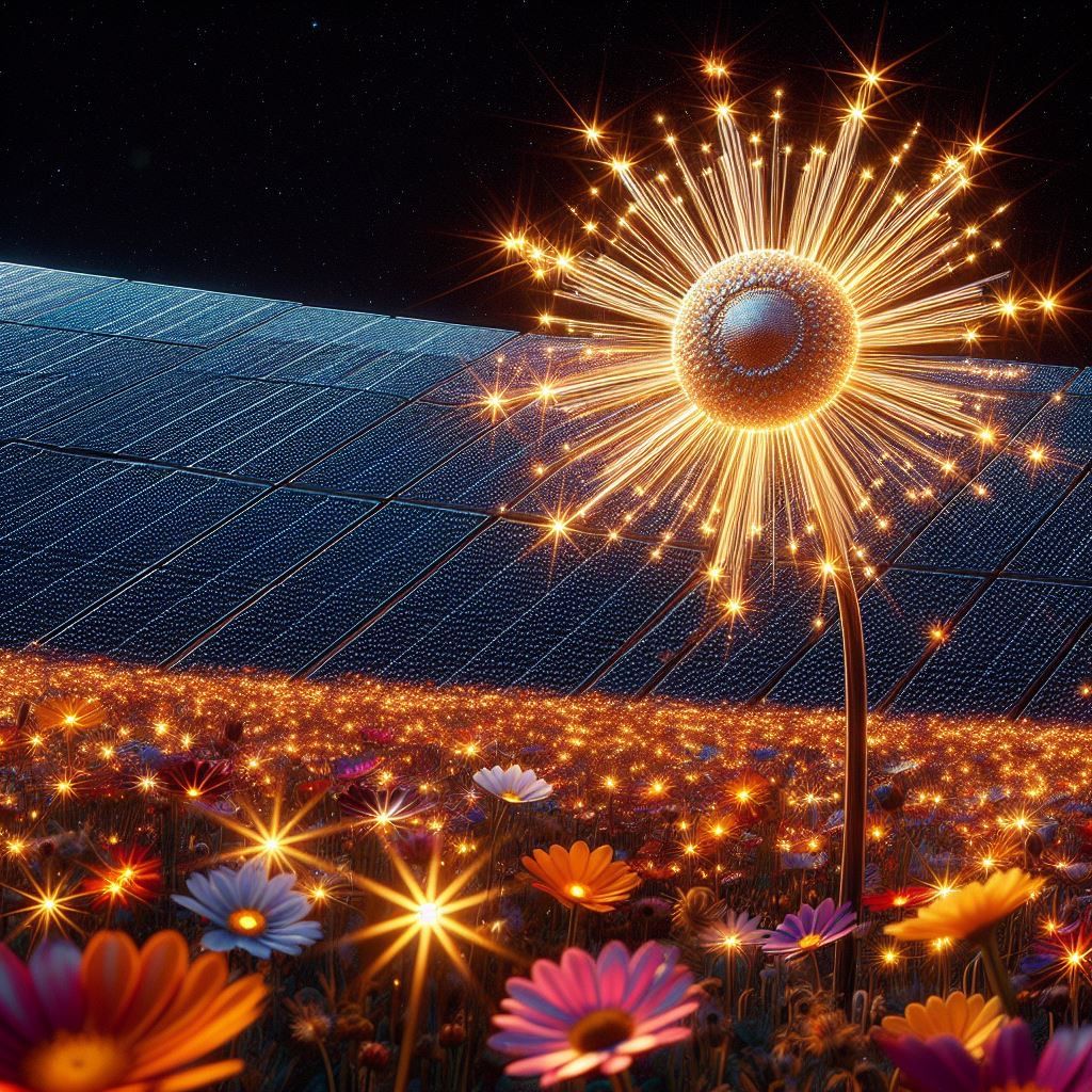 Solar flower