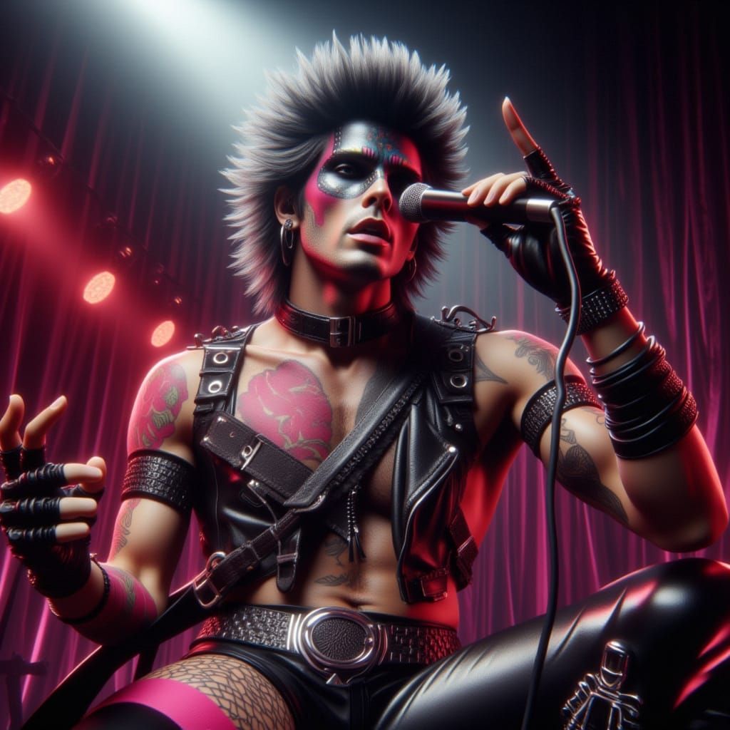 <lora:Rock Star:1.0>Vixen Rock Star