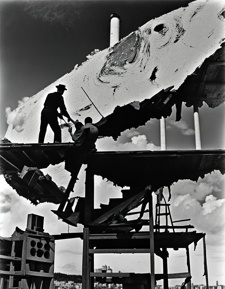 Drilling a Hole Through the Sky: Surrealist Dreamscape