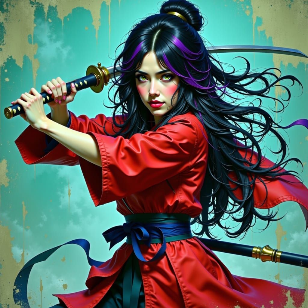 Onna-musha bushi warrior