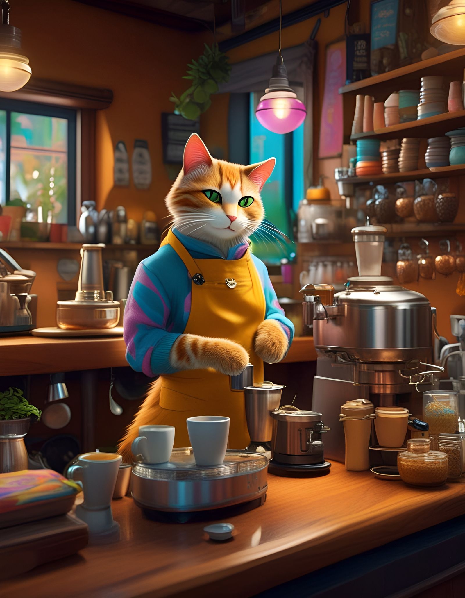 We're out of cream, is soy milk alright to you?  by @Nodzius