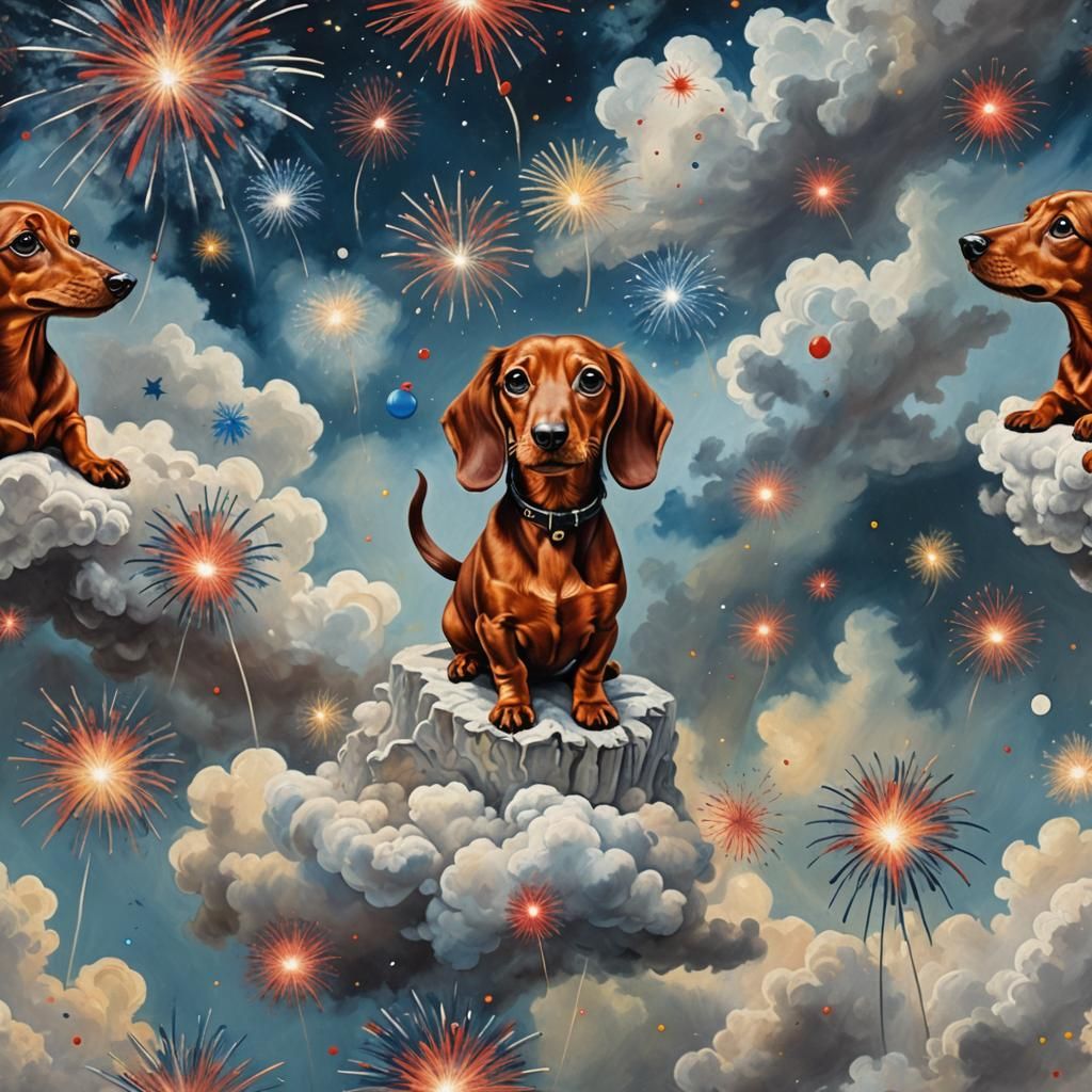 Firework Doggy