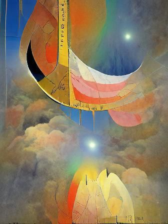 Hilma af klint big ten travel poster art deco art nouveau