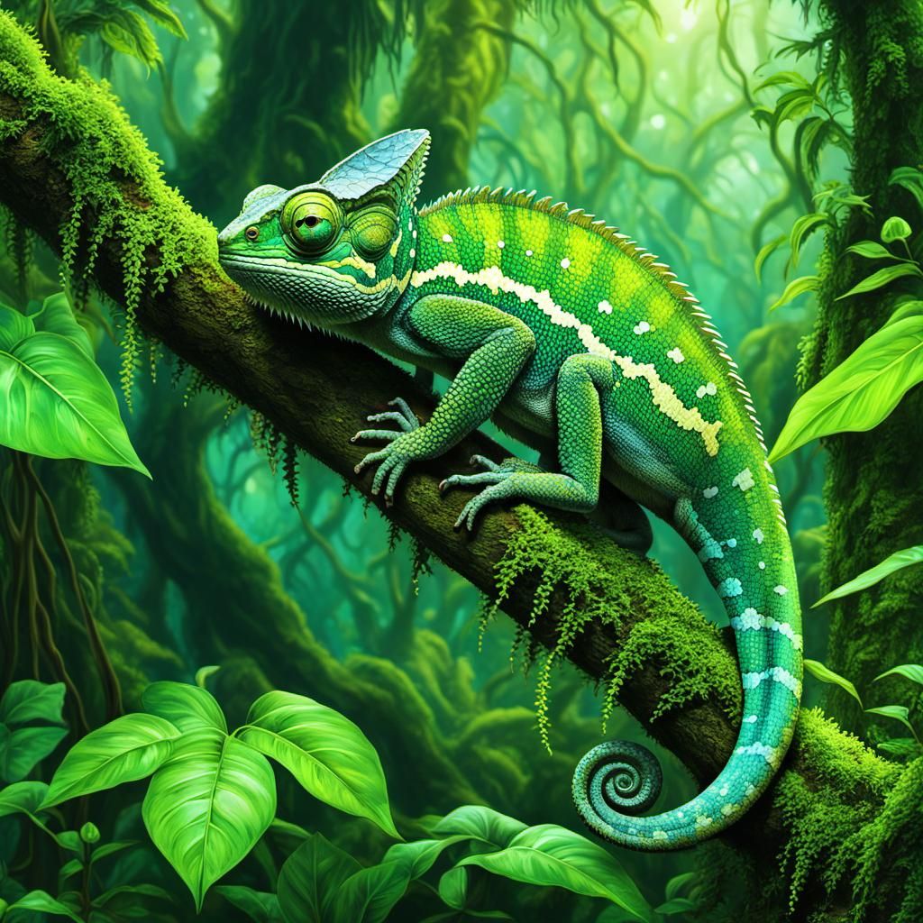 Green Chameleon