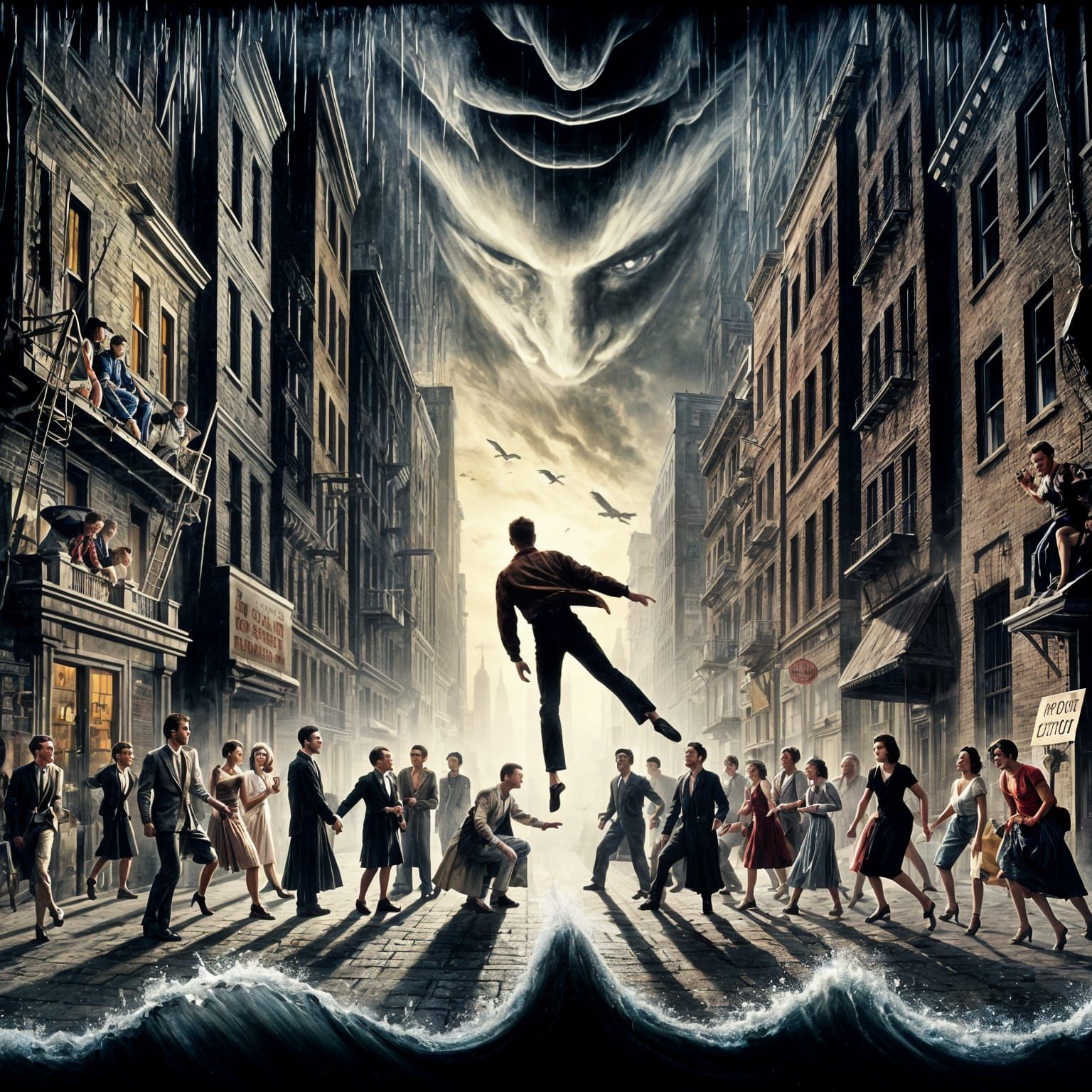 Jerome Robbins & Robert Wise, 1961