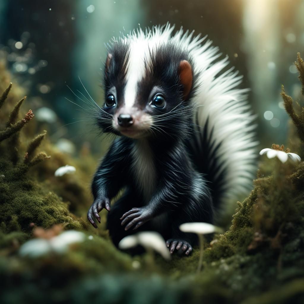 'lil skunk   by @B_E_L