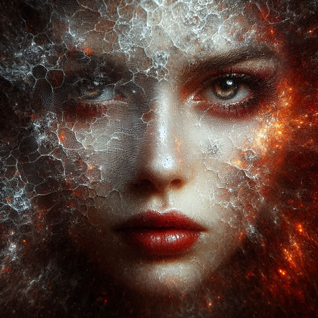 Cold & Fiery Portrait