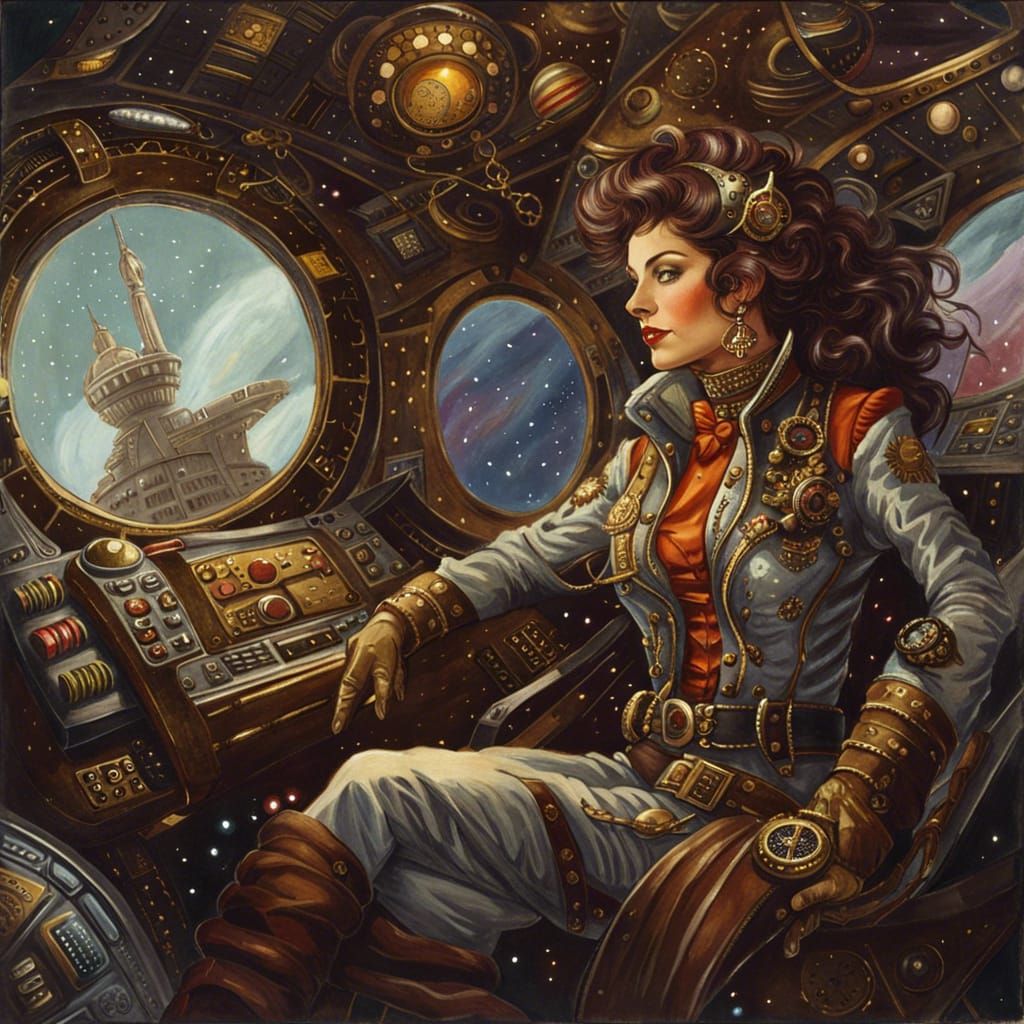 Captain Covington Assesses A Potential Target  by @Mel Marten