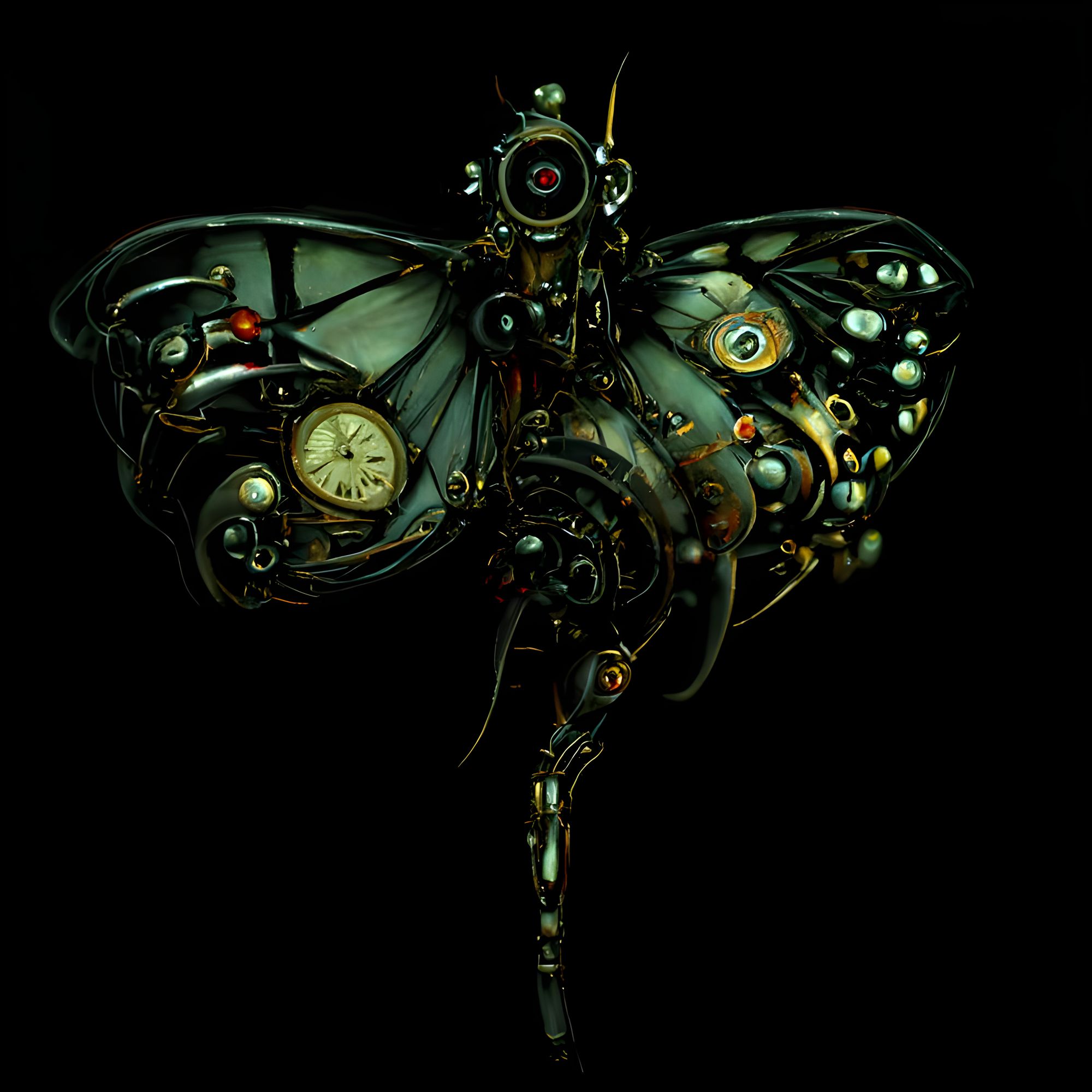 Clockwork Butterfly r/nightcafe