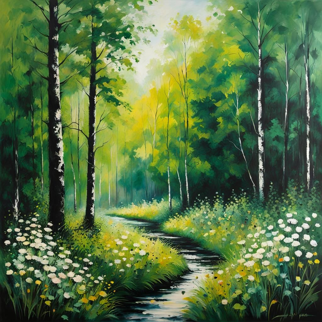 deep in the meadow