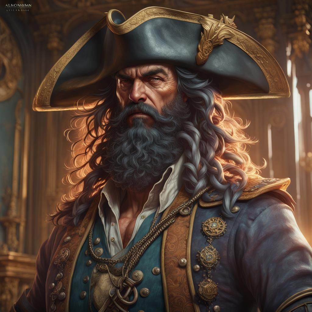 Blackbeard - AI Generated Artwork - NightCafe Creator