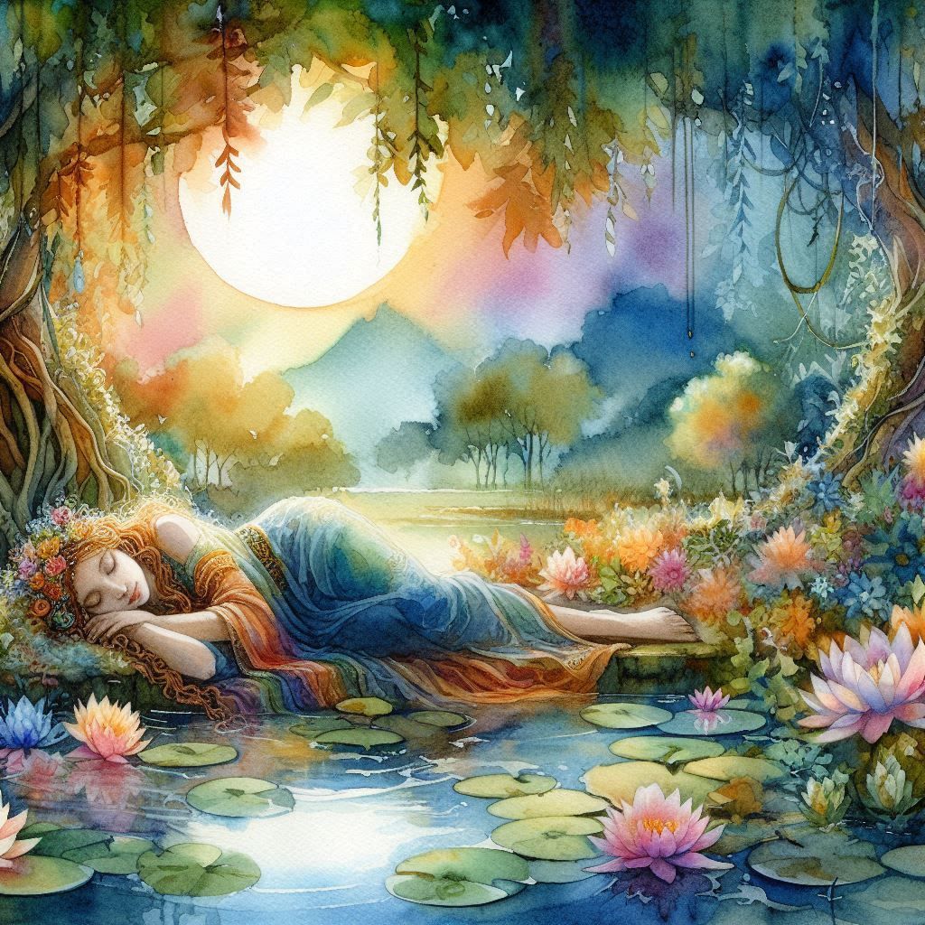 Dreaming at the pond