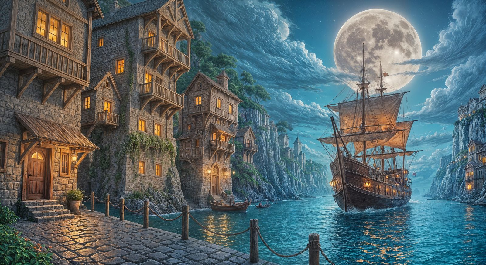 Moonlit Arrival (9LIKE)  by @AYYS