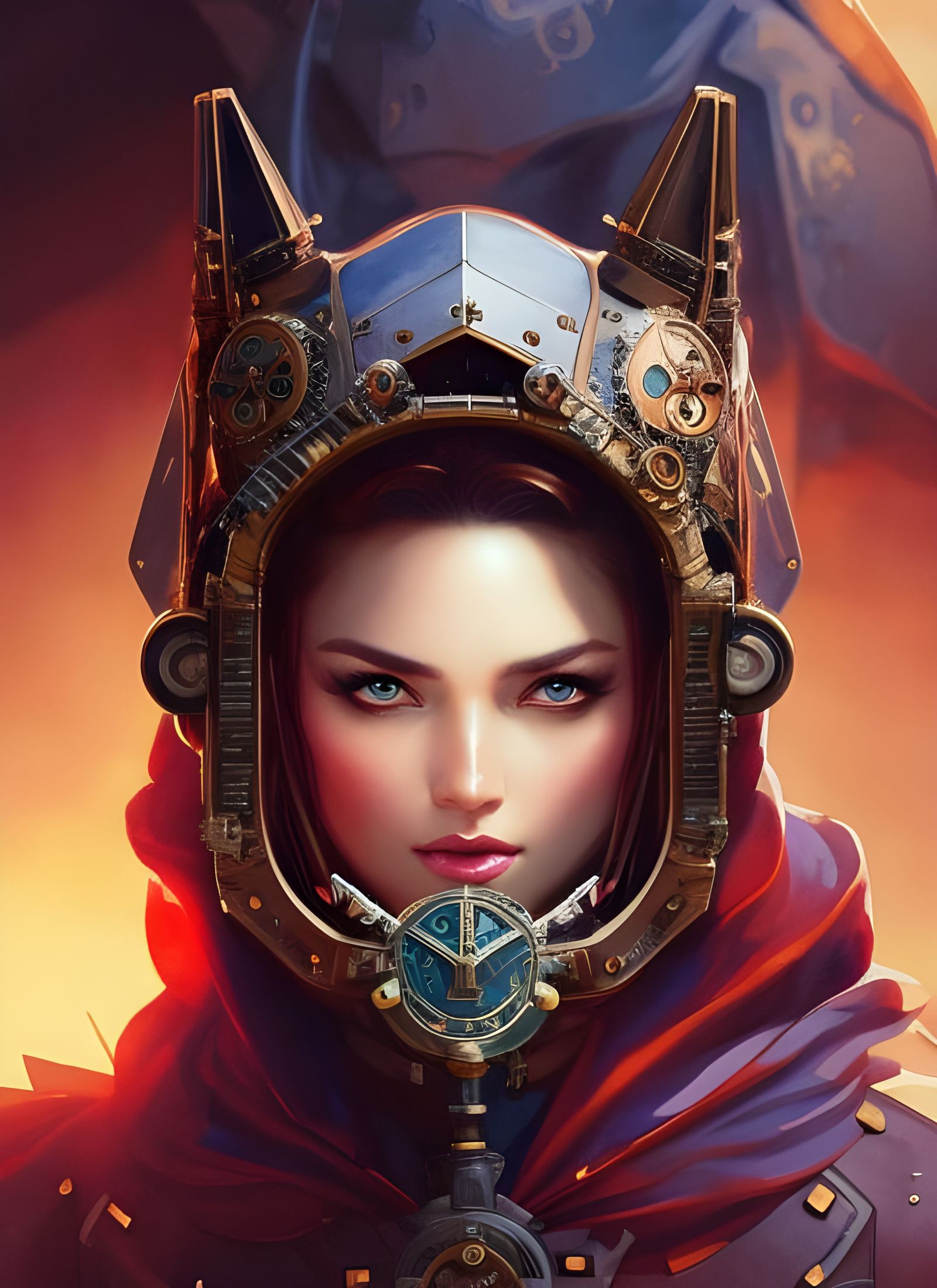 Steampunk Rabbit Knight - AI Generated Artwork - NightCafe Creator